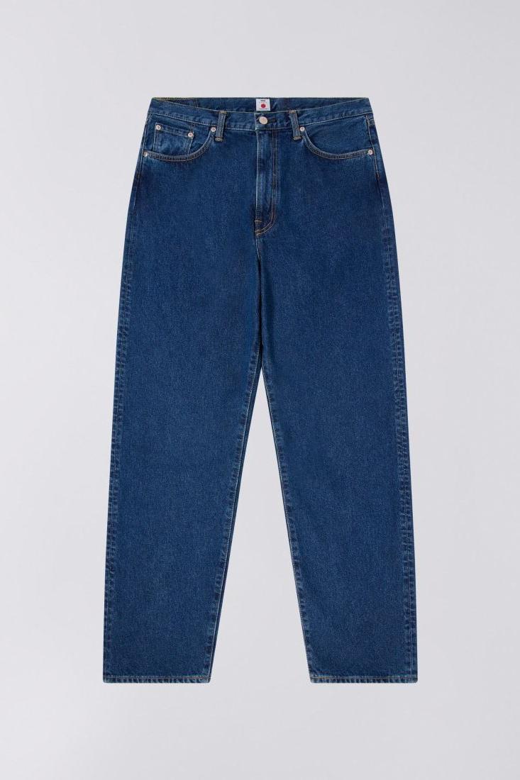 EDWIN, Loose Jeans, Blue Used