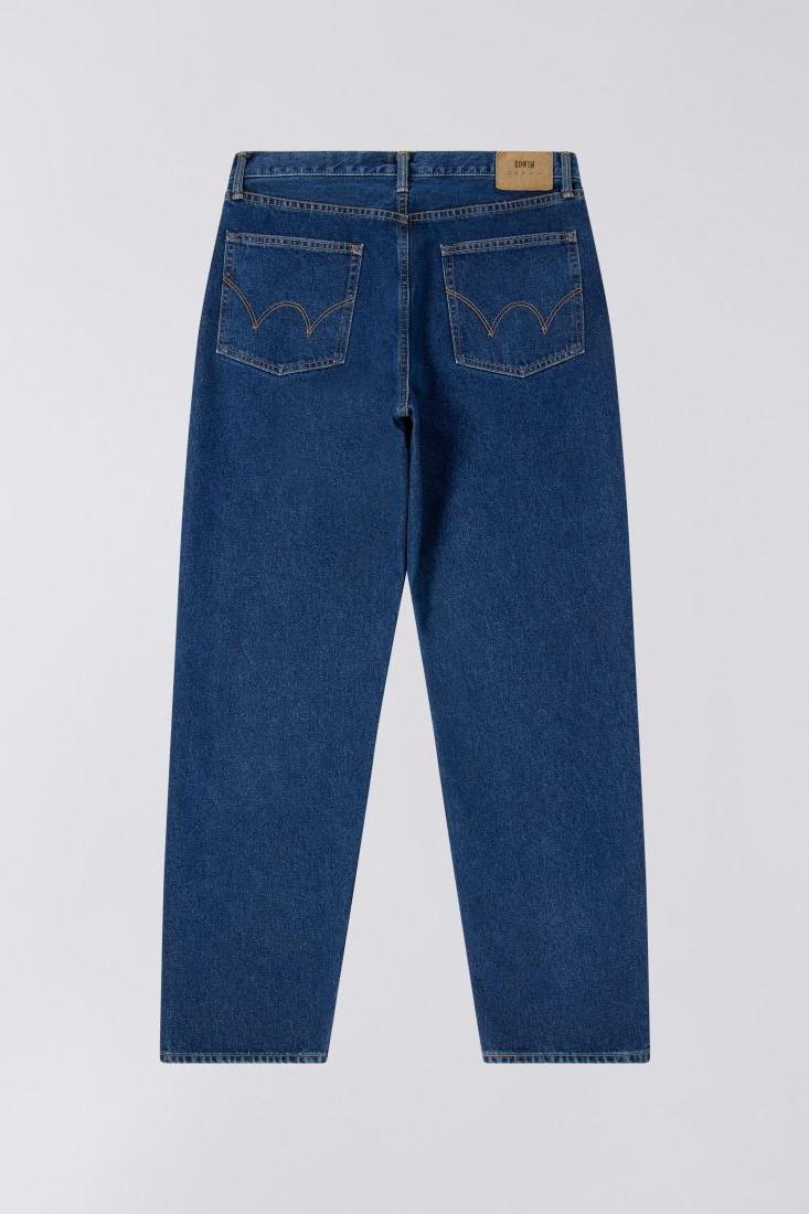 EDWIN, Loose Jeans, Blue Used
