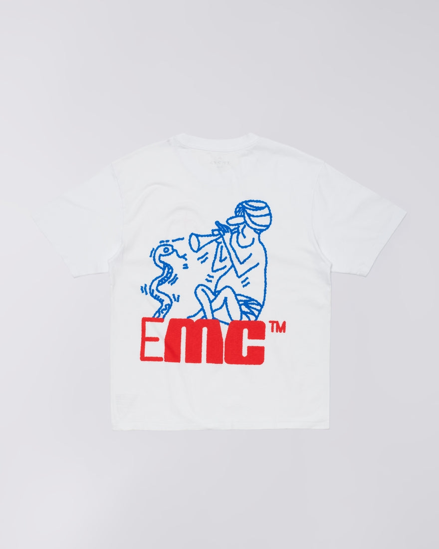 EDWIN , CHARMER T-SHIRT, White