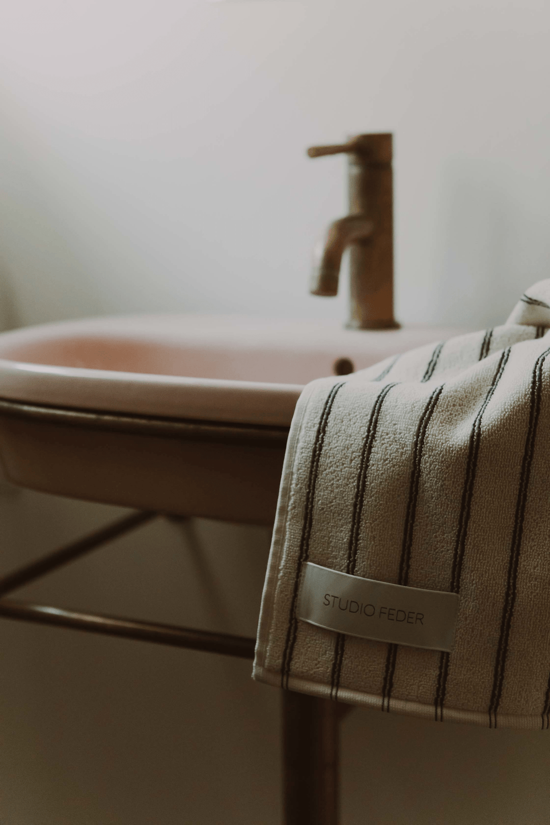 Studio Feder, Una Towel, Navy Rain