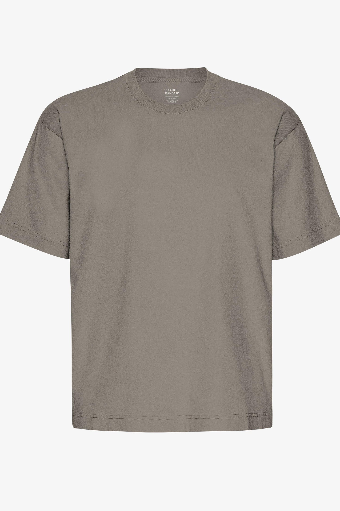 Colourful Standard, Oversized Organic T-Shirt, Misty Brown