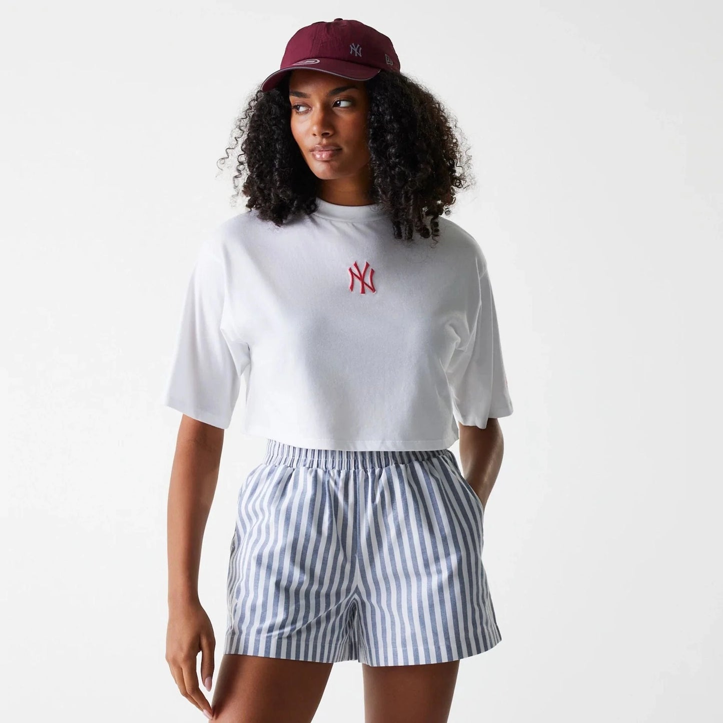 NEW YORK YANKEES- Shorts - light blue/ white