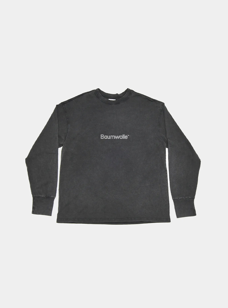 Optimitic Runners, Baumwolle Longsleeve, Light Grey
