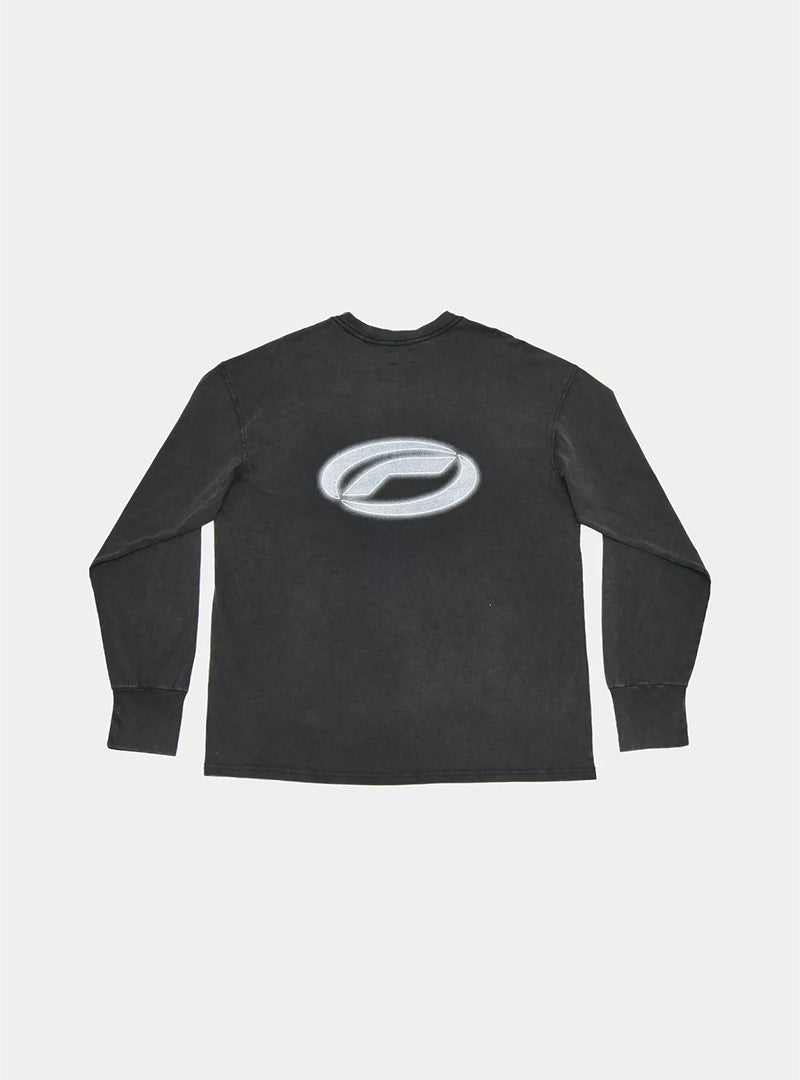 Optimitic Runners, Baumwolle Longsleeve, Light Grey