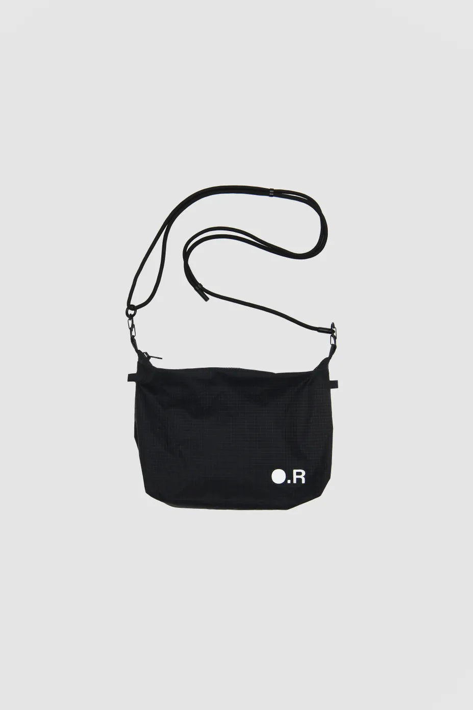 Optimistic Runners, Rope shoulder bag, Black