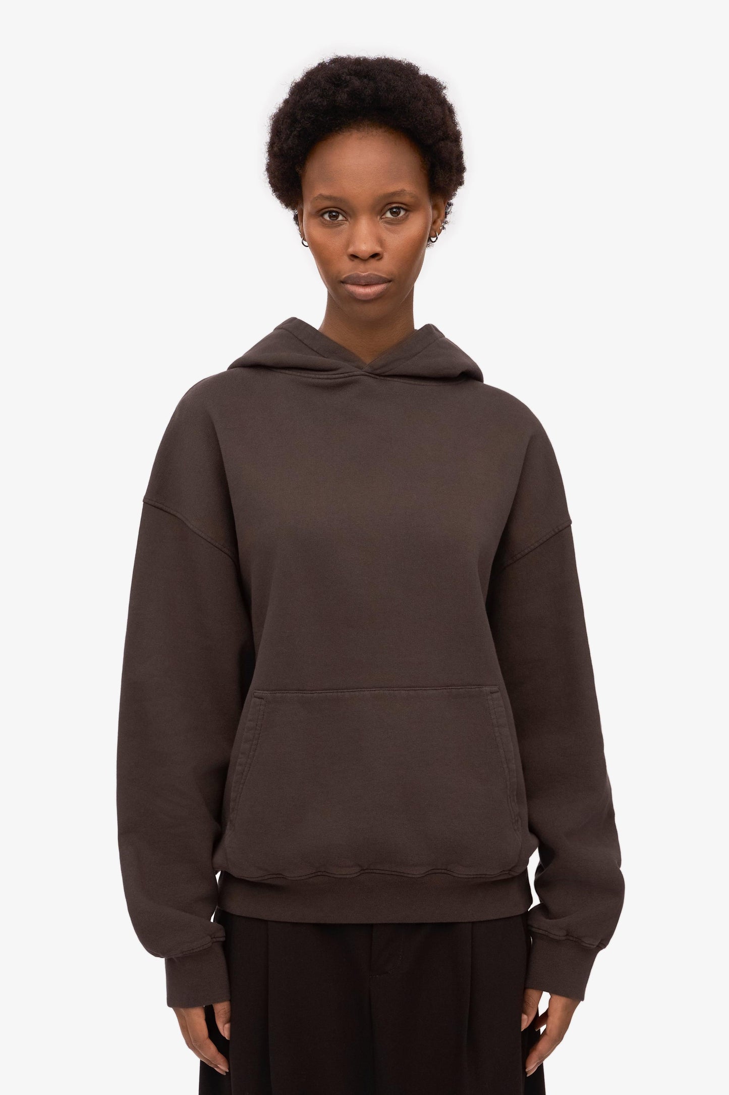 Colorful standard, Organic Oversized Hood, Coffee Brown