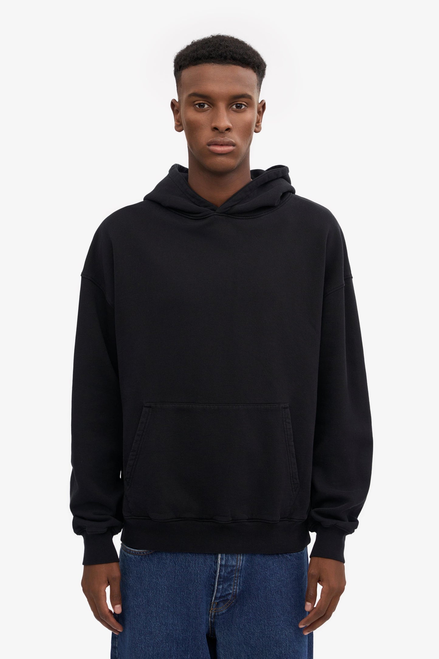 Colorful standard, Organic Oversized Hood, Deep Black