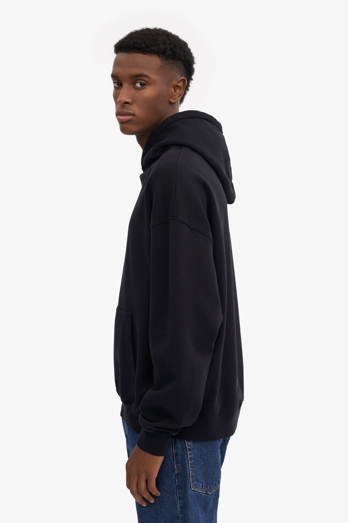 Colorful standard, Organic Oversized Hood, Deep Black