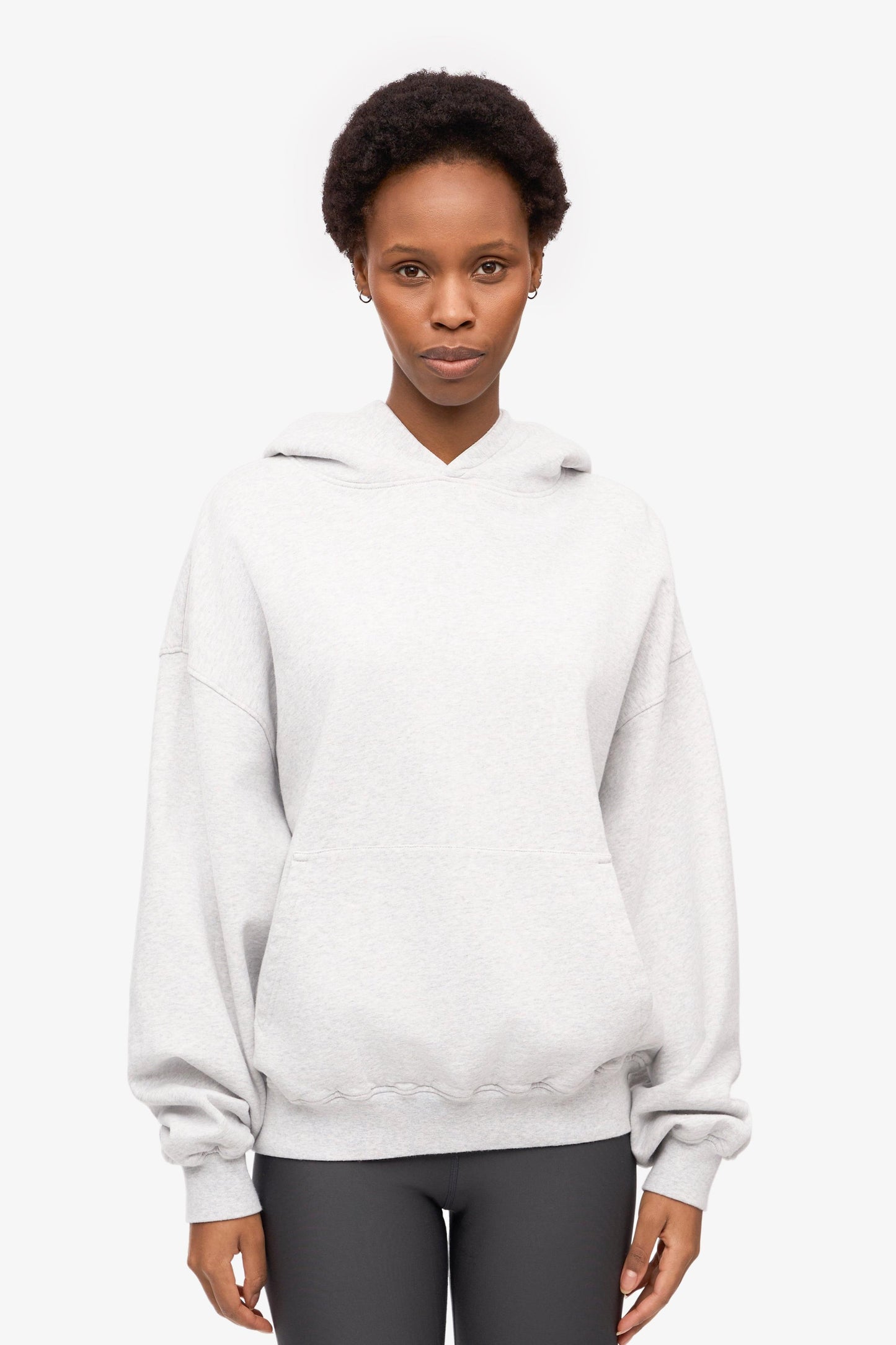Colorful standard, Organic Oversized Hood, Snow Melange