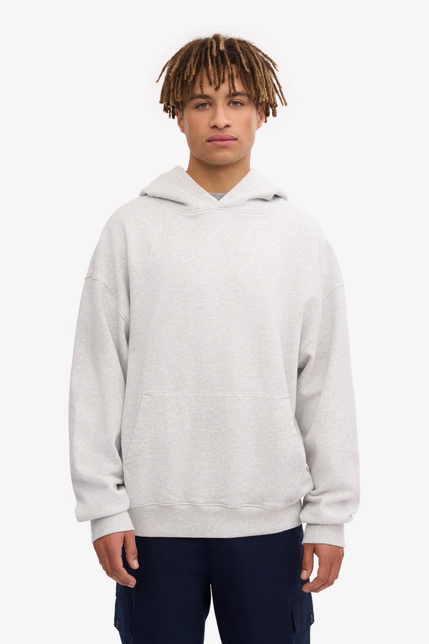 Colorful standard, Organic Oversized Hood, Snow Melange