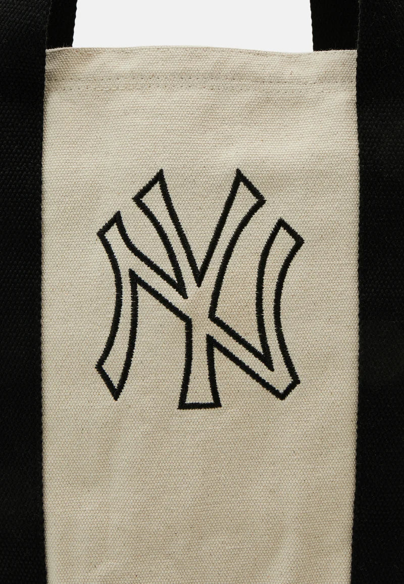 New Era, New York Yankees Tote Bag, Ivory/Black