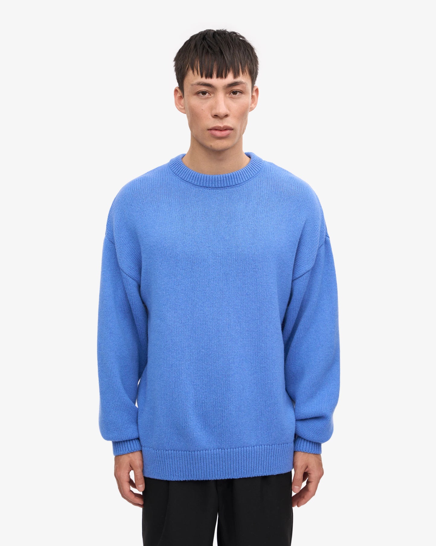 Colorful Standard, Oversized Merino Wool Crew, Pacific Blue