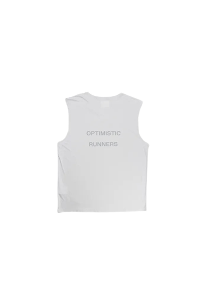 Optimistic Runners, Recycled OR Tank Top, Lightgrey
