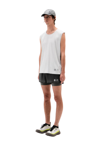 Optimistic Runners, Recycled OR Tank Top, Lightgrey