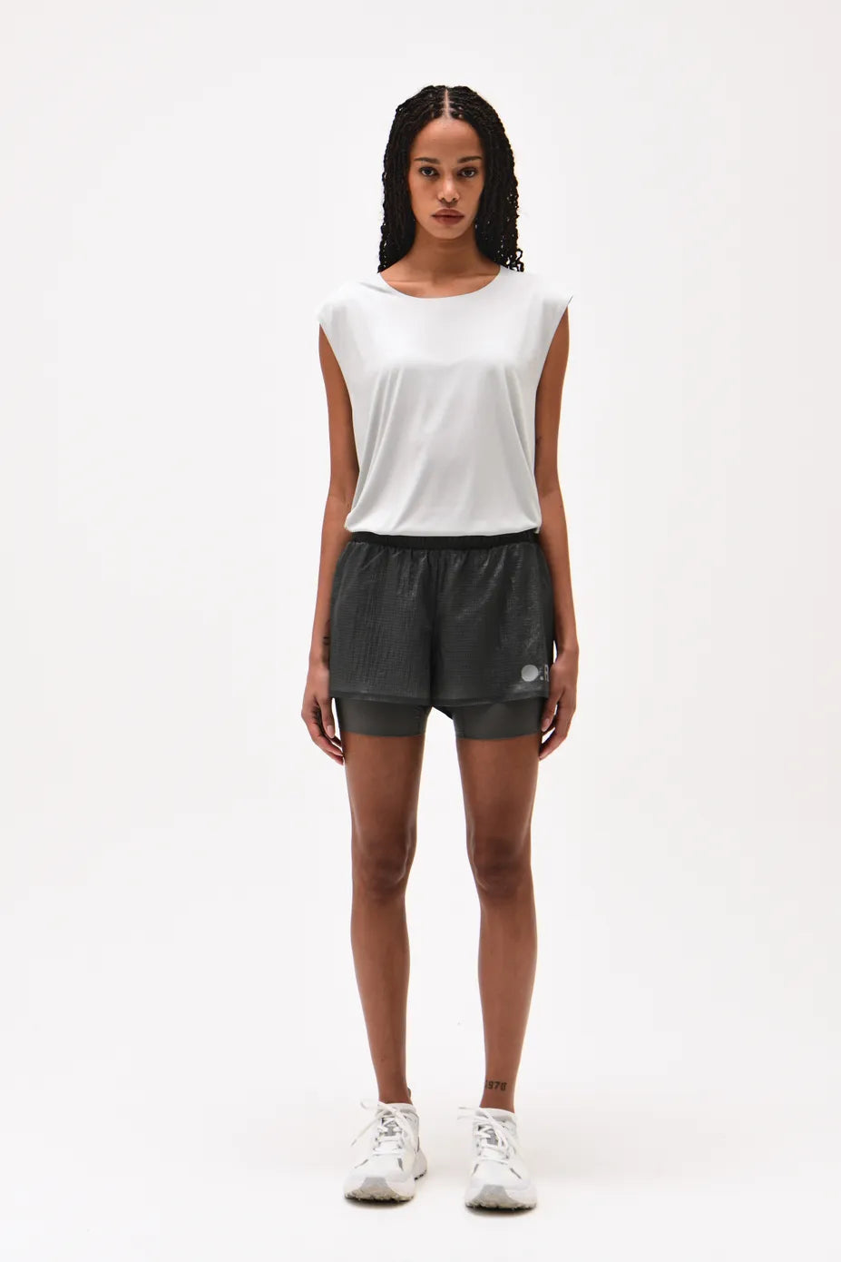 Optimistic Runners, Recycled OR Tank Top, Lightgrey