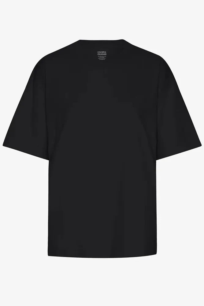 Colourful Standard, Oversized Organic T-Shirt, Deep Black