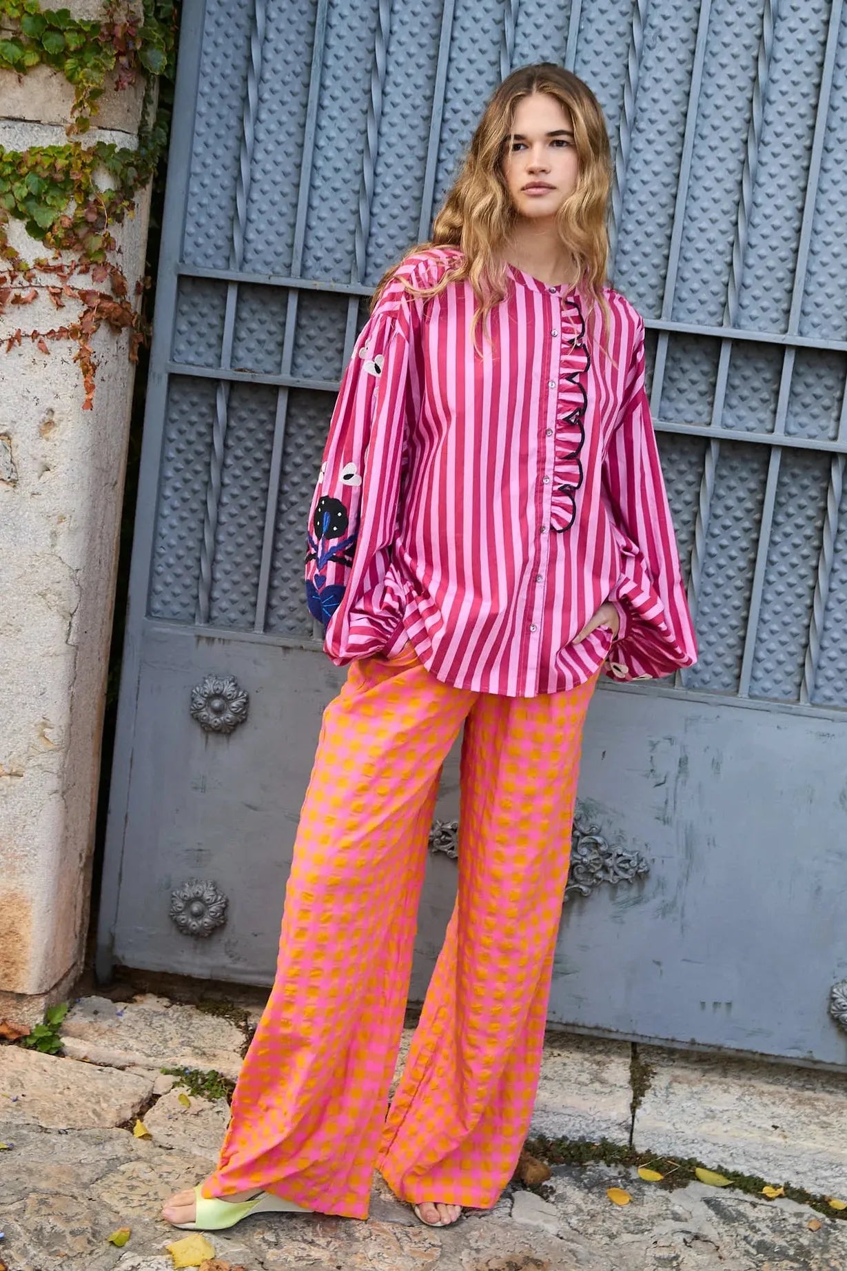 Sissel Edelbo, Hilde Pants, Pink orange