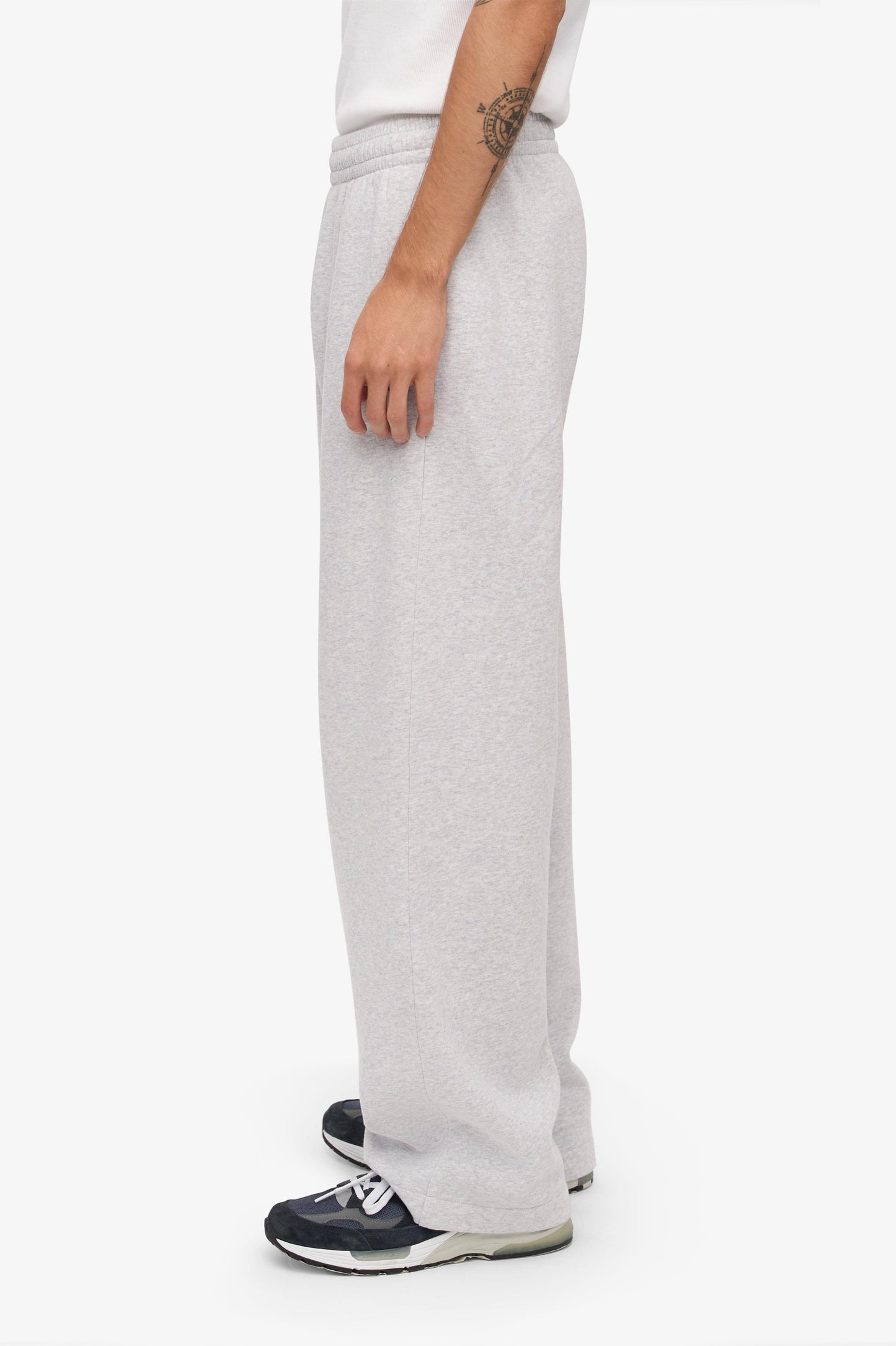 Colourful Standard, Organic Straight Leg Sweatpants, Snow Melange