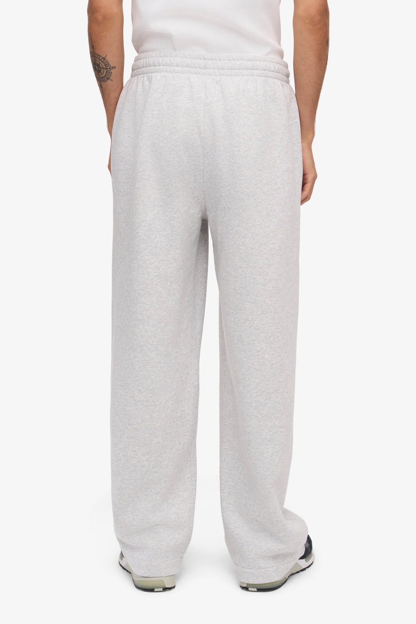 Colourful Standard, Organic Straight Leg Sweatpants, Snow Melange