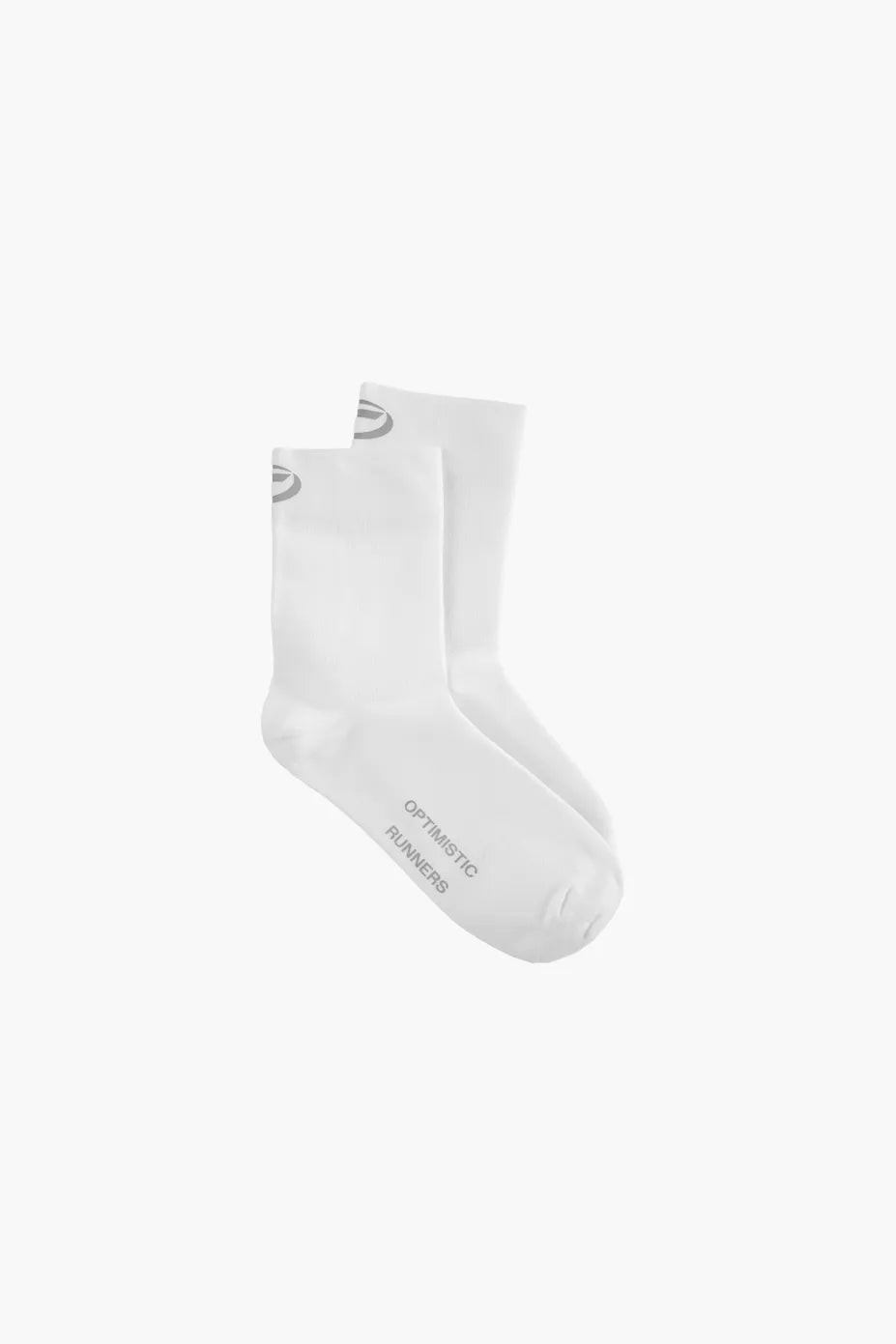 Optimistic Runners, Symbol High Socks, White
