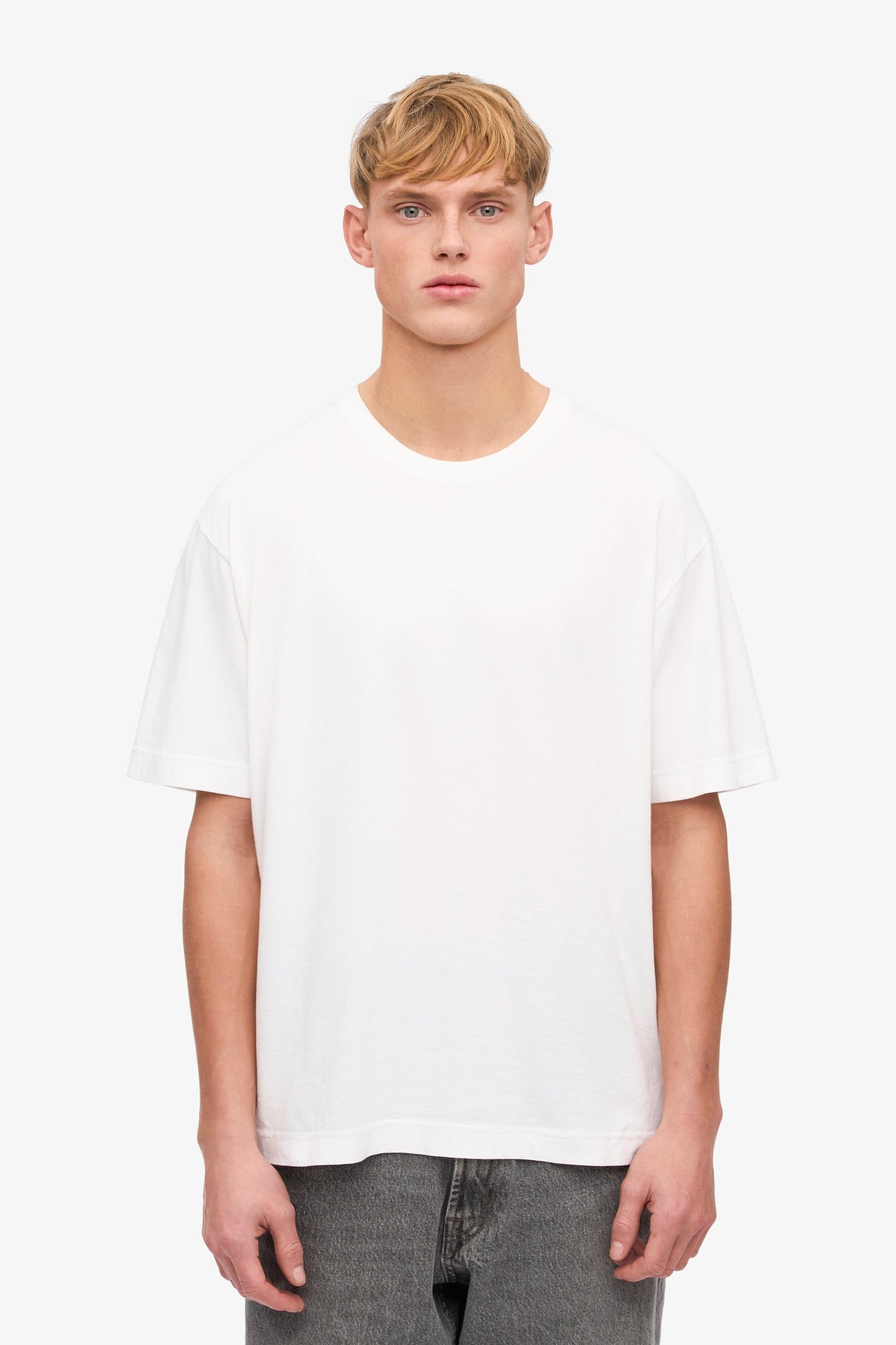 Colourful Standard, Oversized Organic T-Shirt, Optical White
