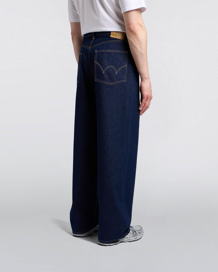 EDWIN, Wide Pant, Blue Rinsed