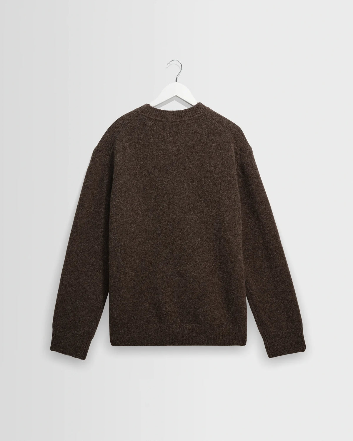 WAX London, Wilde Fluffy Wool Crewneck, Brown