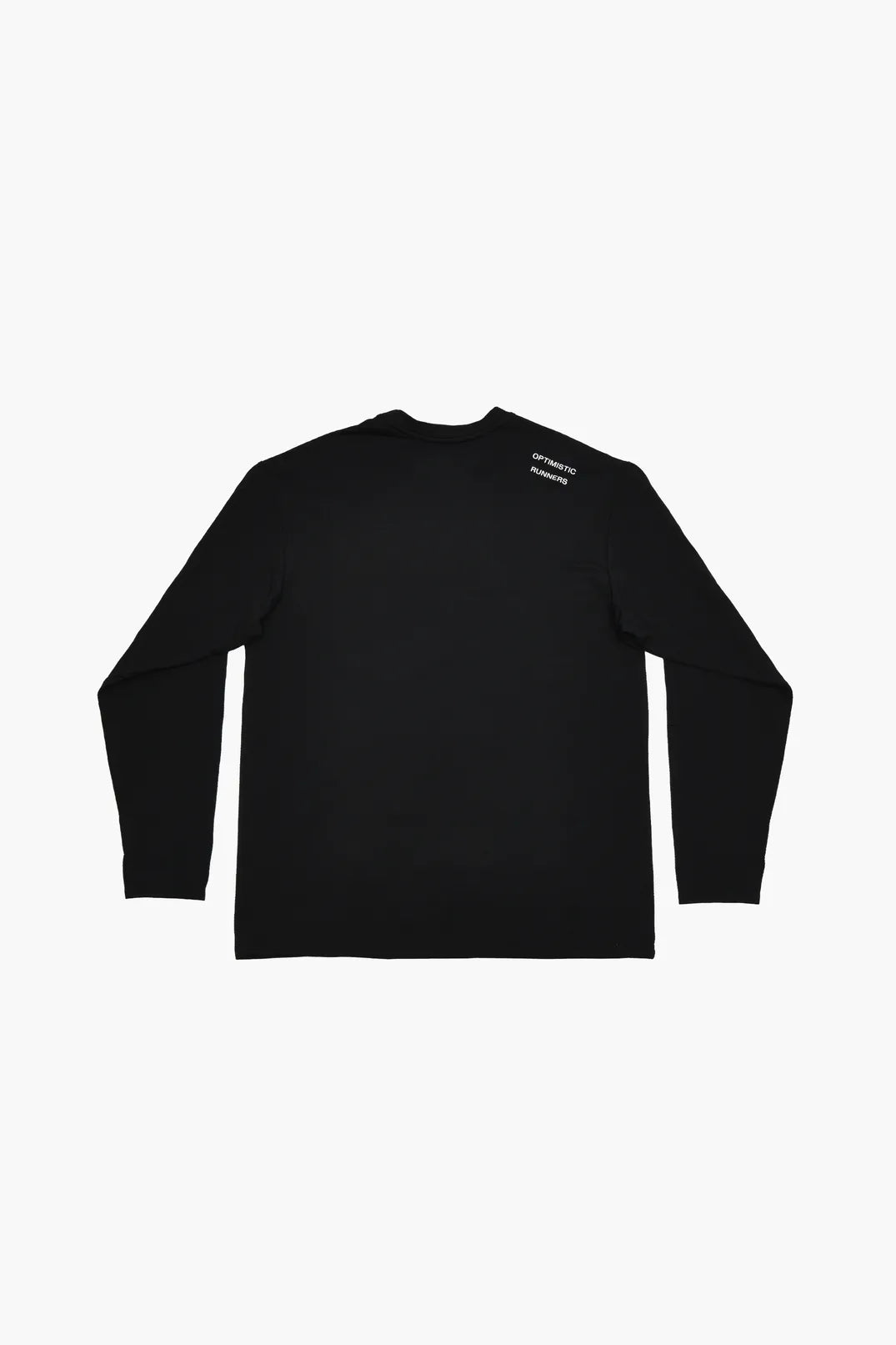 Optimistic Runners, Warm Longsleeve, Black