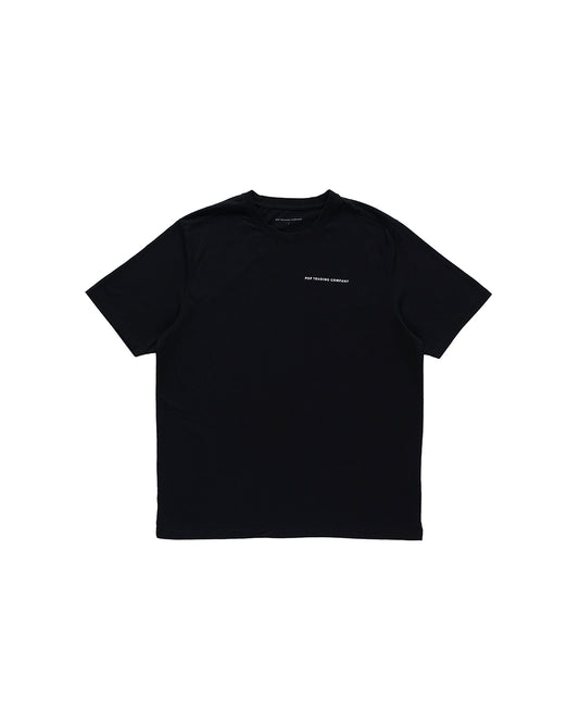 Pop Trading, POP LOGO T-SHIRT, BLACK/WHITE