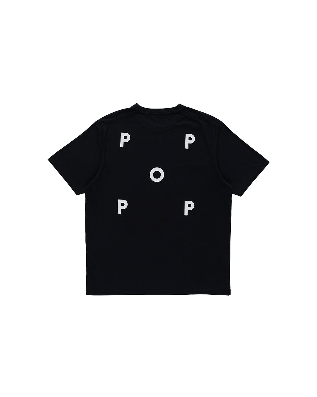Pop Trading, POP LOGO T-SHIRT, BLACK/WHITE