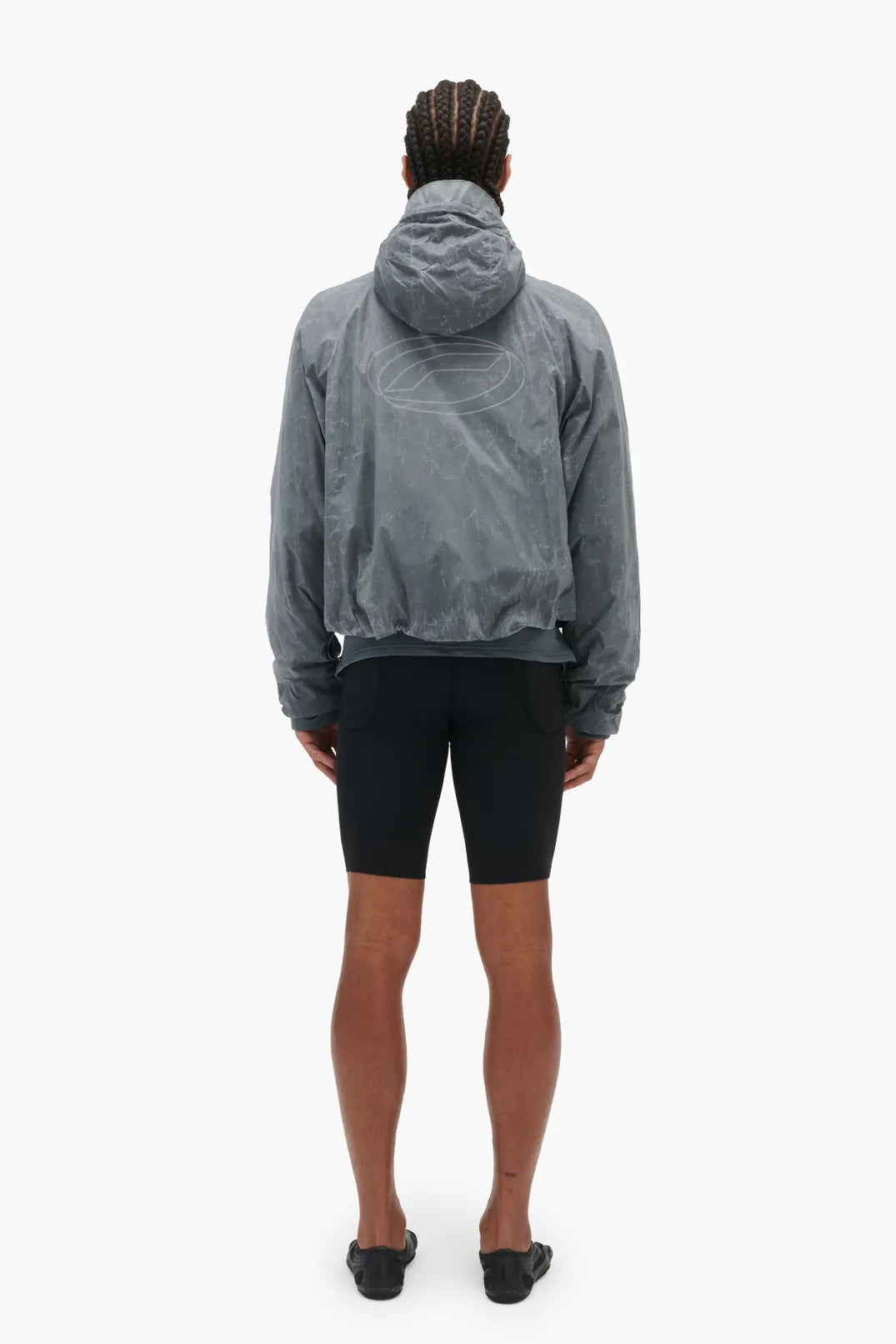 Optimistic Runners, Insulated Jacket,  Waxed Grey