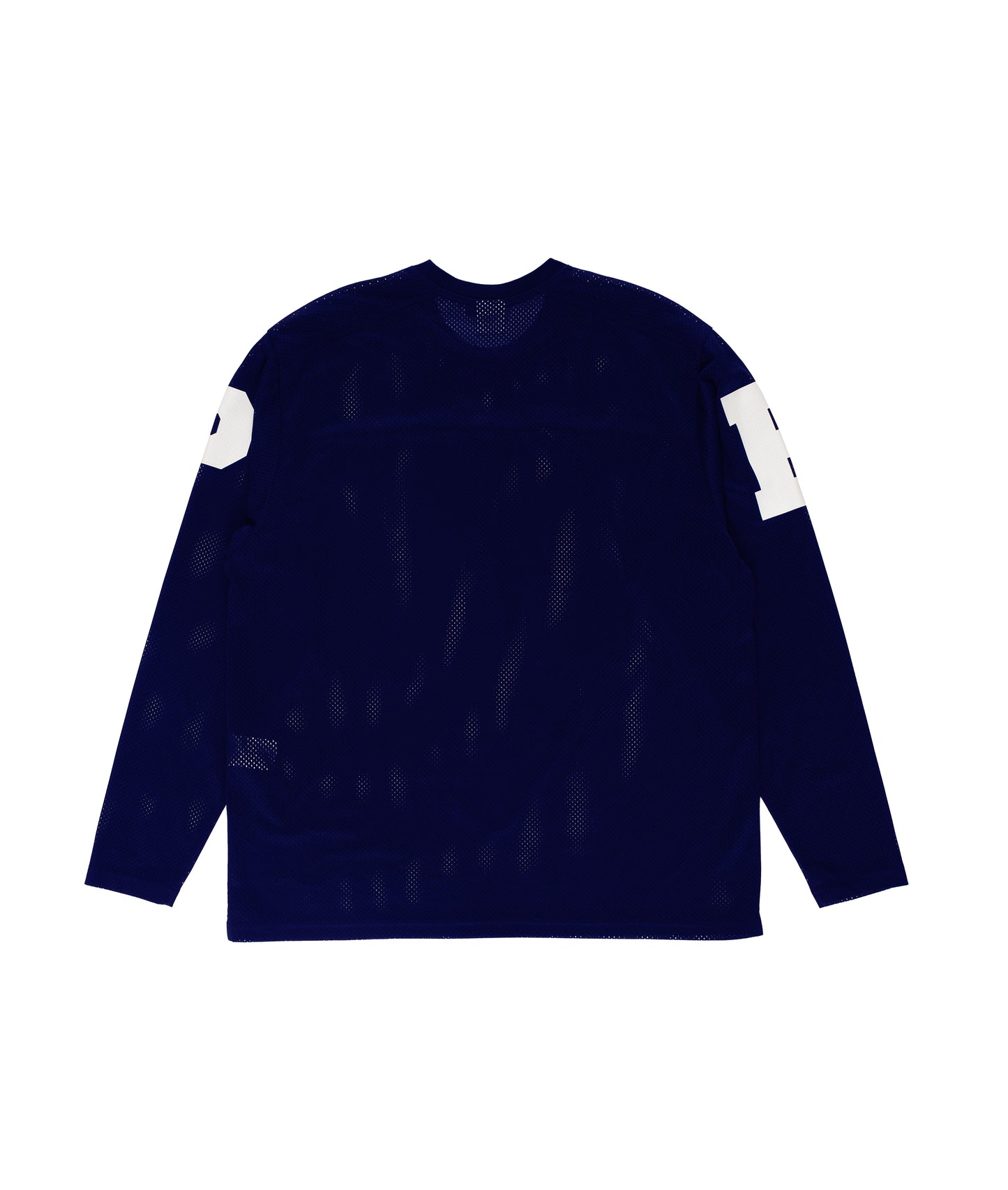 Pop Trading, MESH FOOTBALL LONGSLEEVE, NAVY