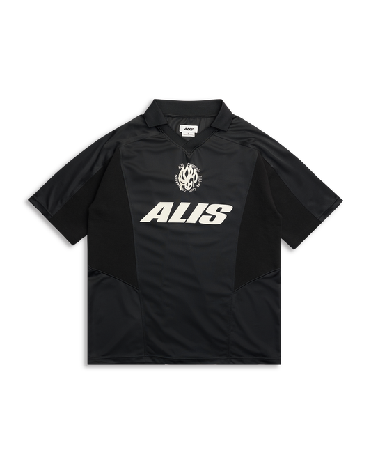 Alis, WIZZY POLO JERSEY. Black