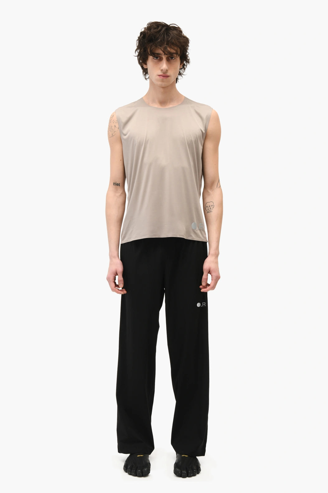 Optimistic Runners, Recycled OR Tank Top, Camel