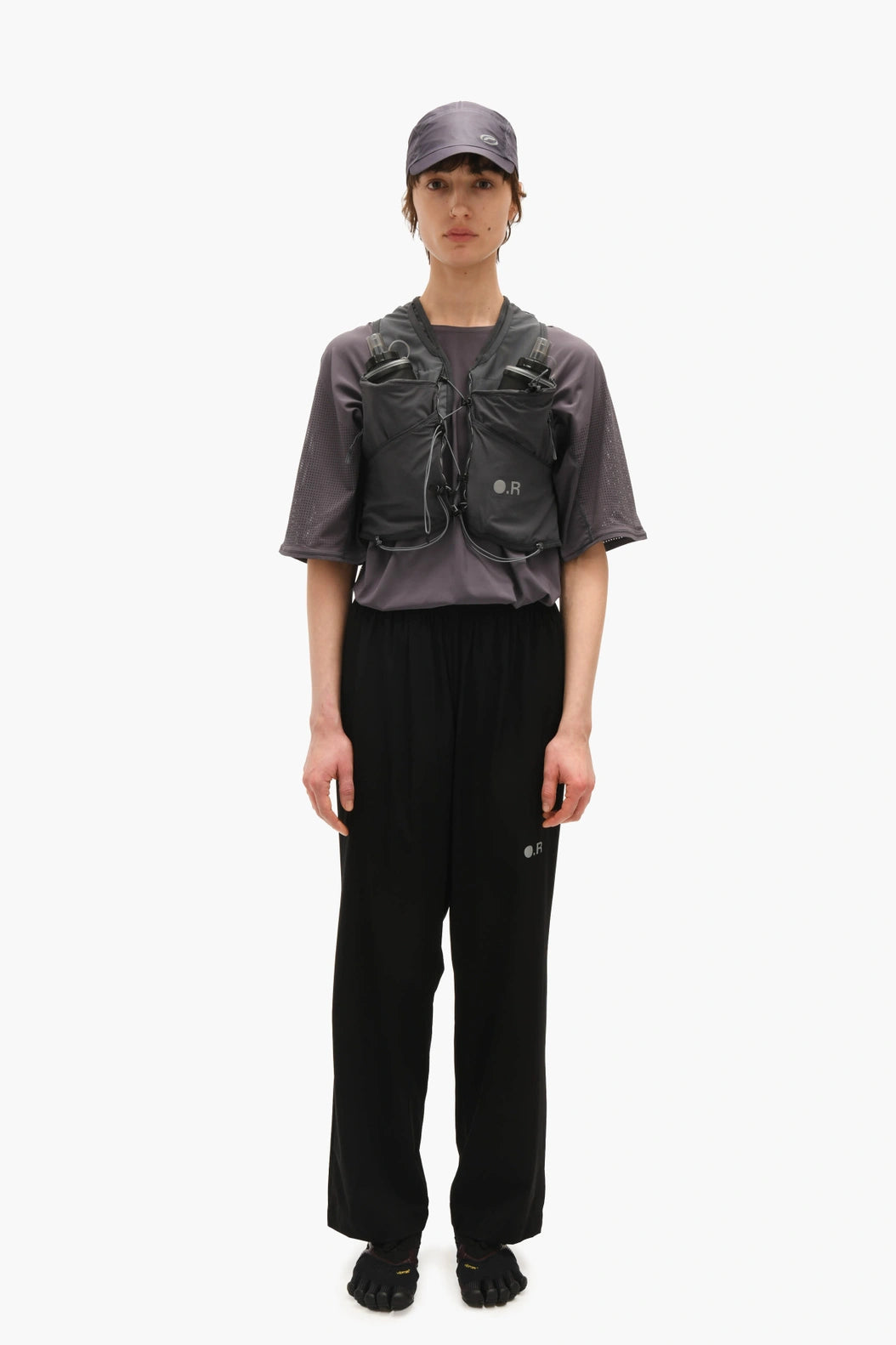 Optimistic Runners, Wide Pant, Black