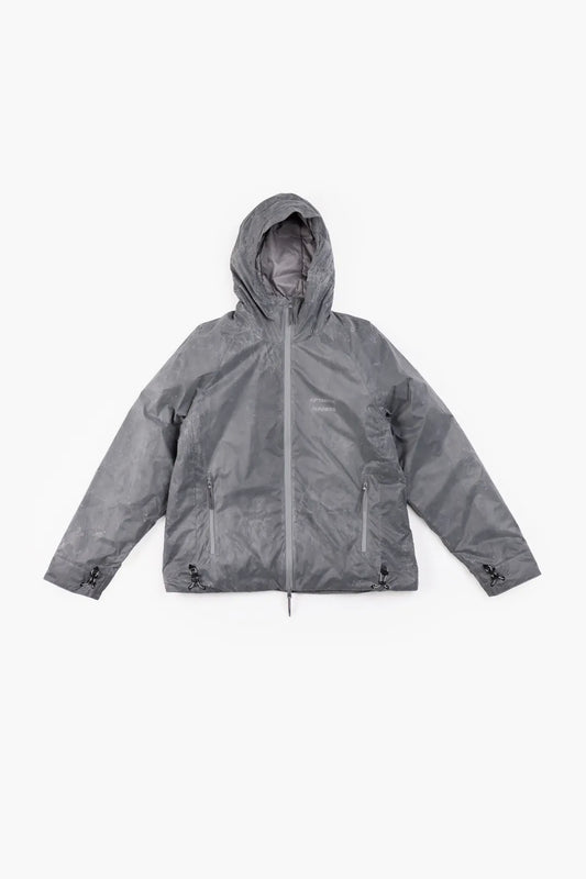 Optimistic Runners, Insulated Jacket,  Waxed Grey