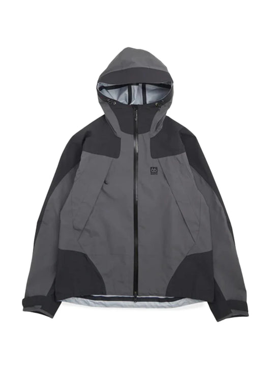 66 North, Dyngja Shell Jacket, Black/Grey