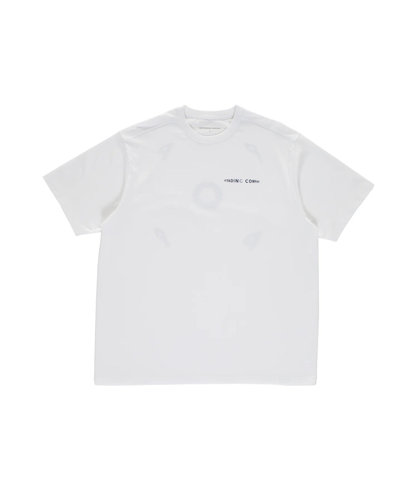 Pop Trading, POP FISH EYE T-SHIRT, WHITE