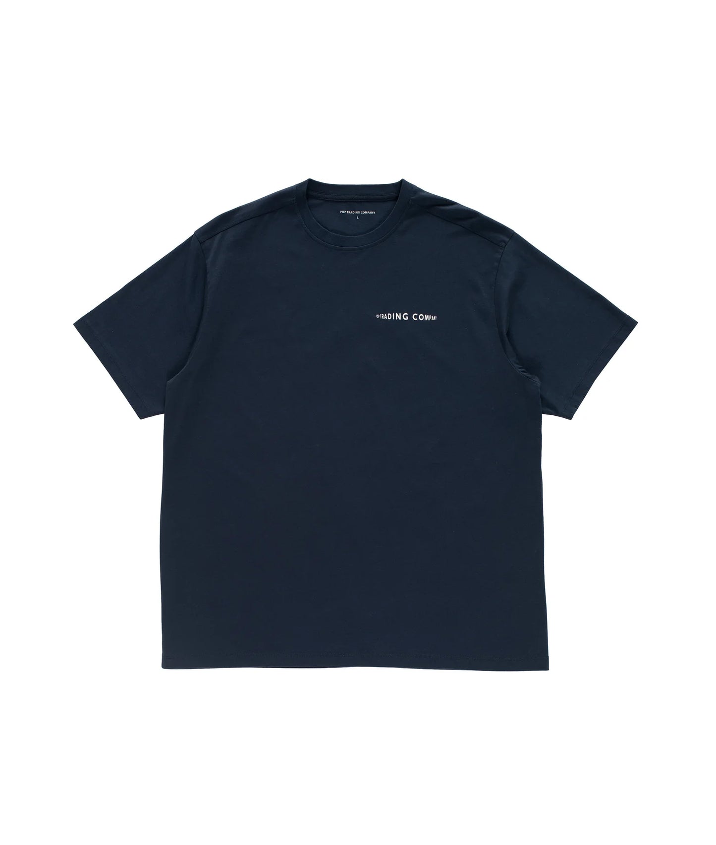 Pop Trading, POP FISH EYE T-SHIRT, NAVY