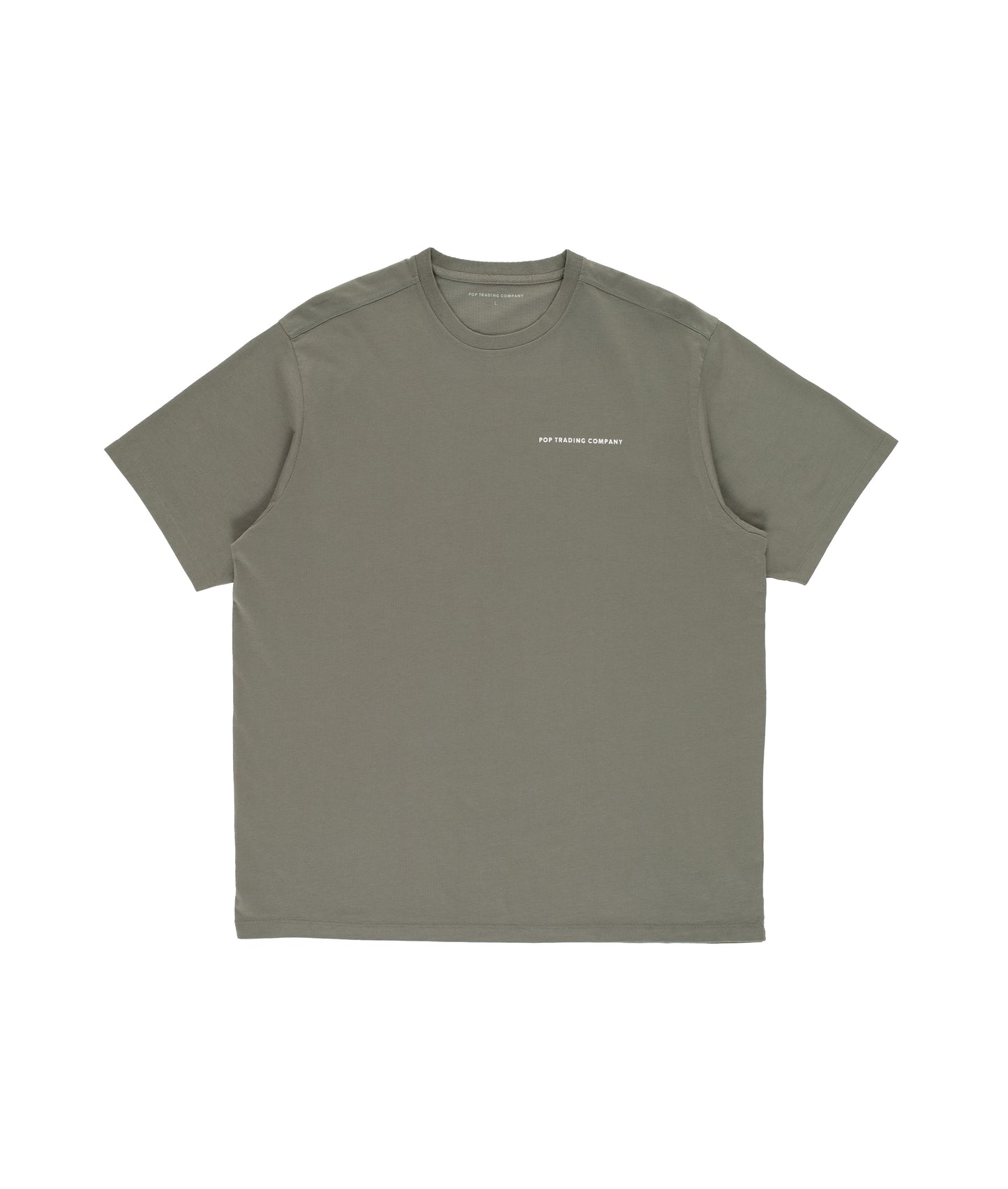 Pop Trading, LOGO T-SHIRT, AGAVE GREEN
