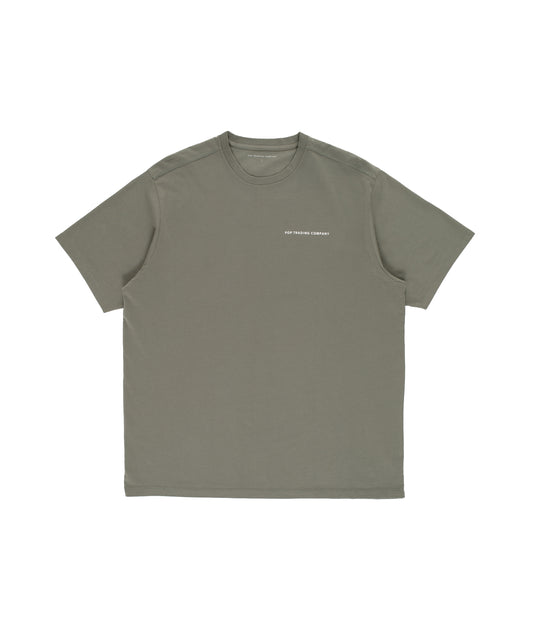 Pop Trading, LOGO T-SHIRT, AGAVE GREEN