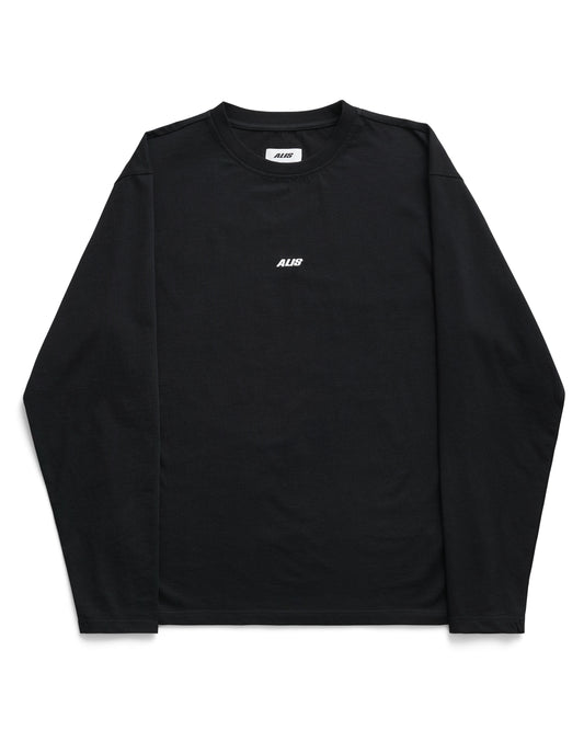 ALIS, JOSHUA LONG SLEEVE W/ LOGO - Black