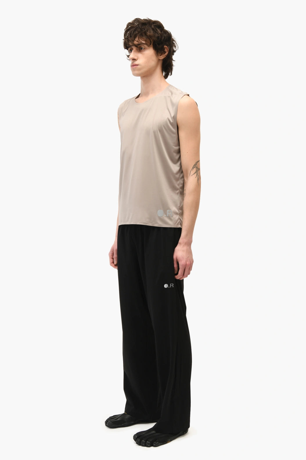 Optimistic Runners, Recycled OR Tank Top, Camel