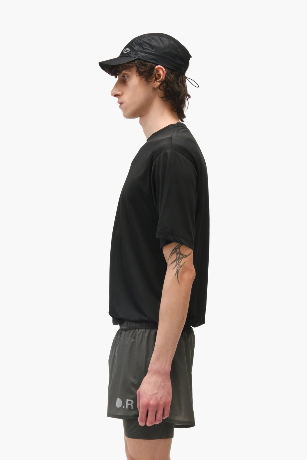 Optimistic Runners, Light symbol cap, Black