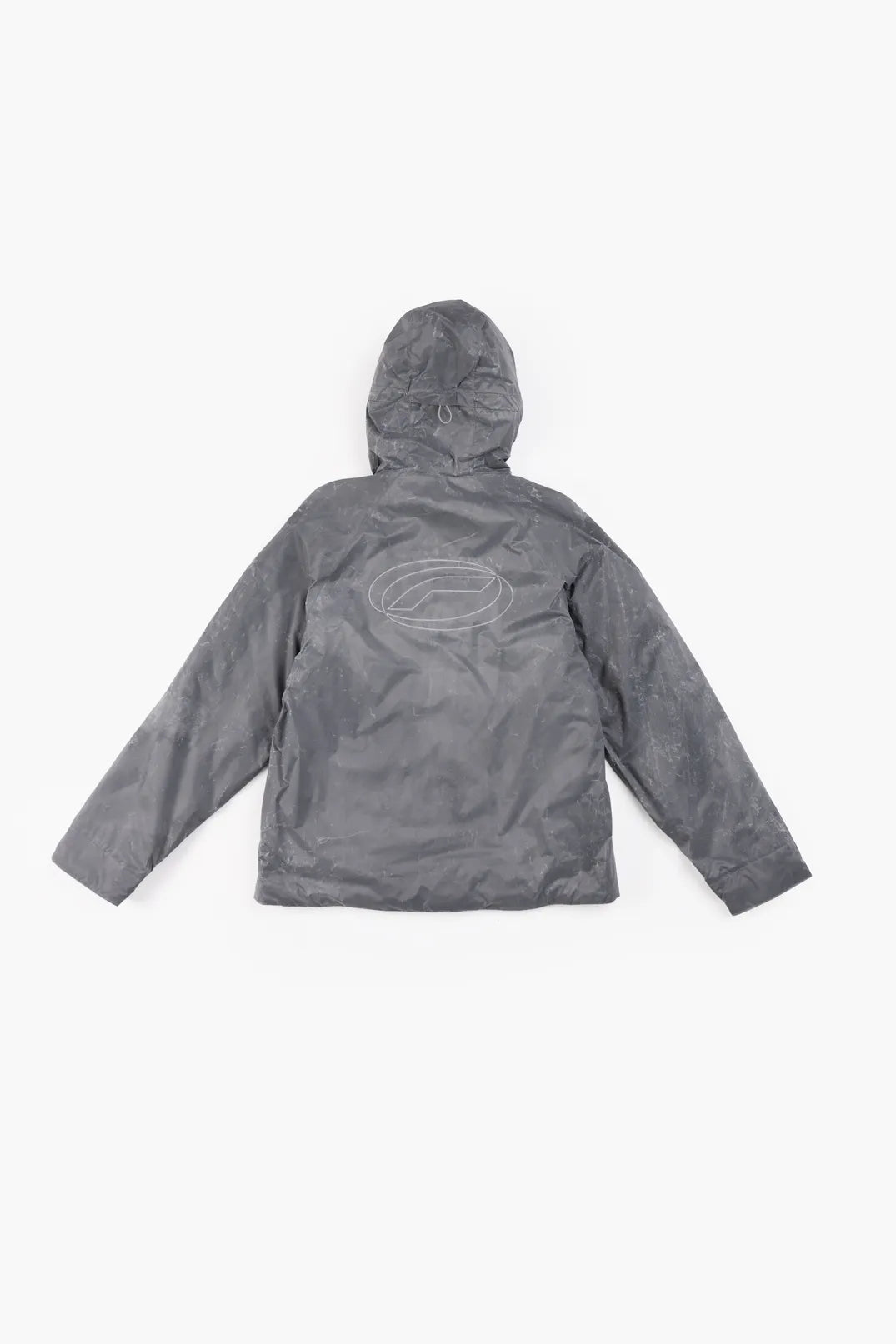 Optimistic Runners, Insulated Jacket,  Waxed Grey