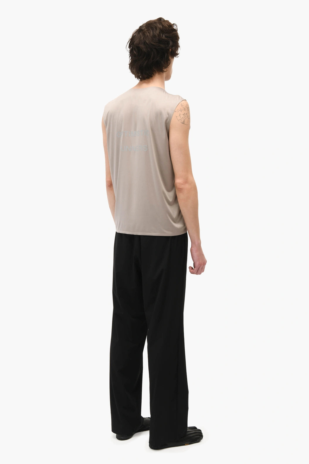 Optimistic Runners, Recycled OR Tank Top, Camel