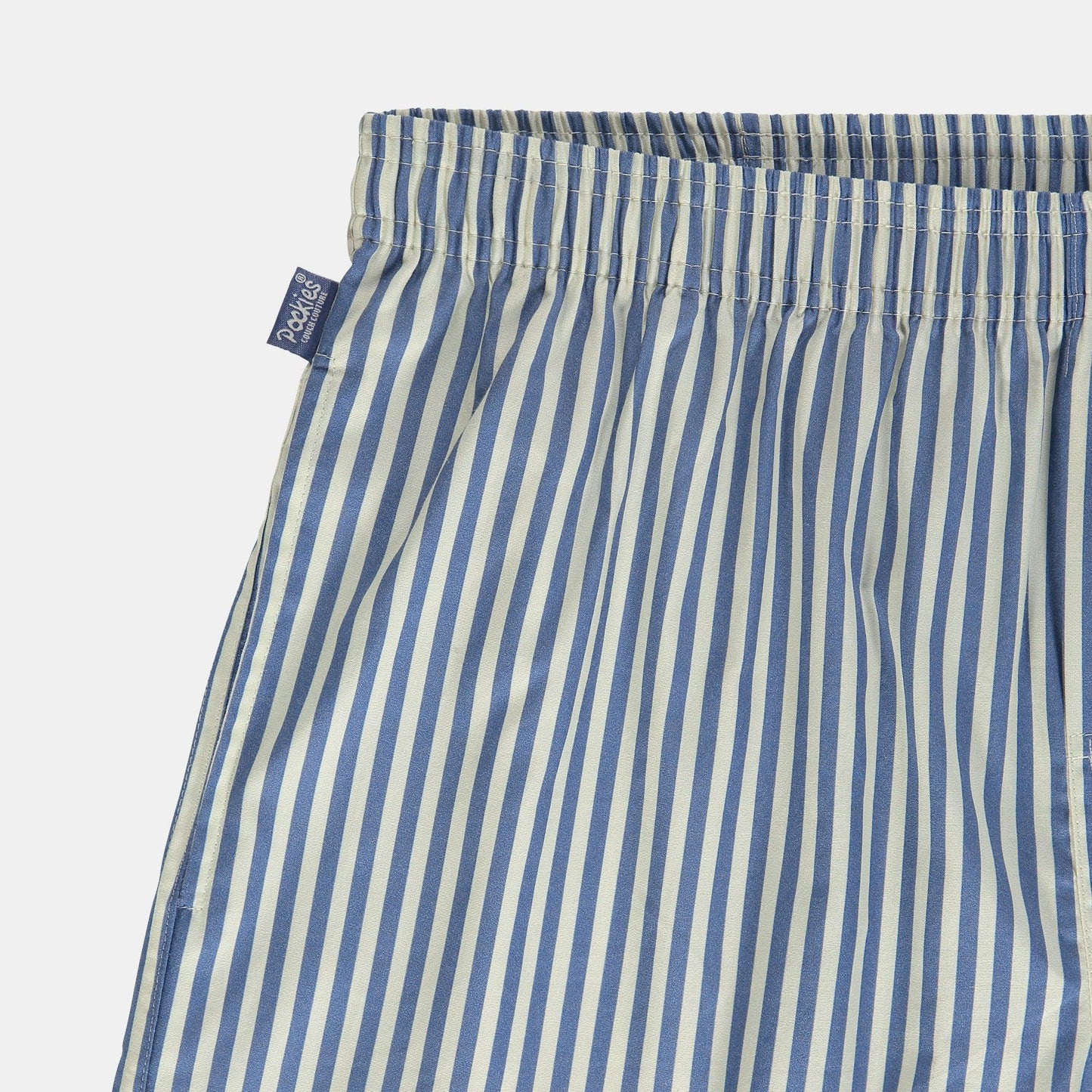 Pockies, Blue Striped Boxer Shorts