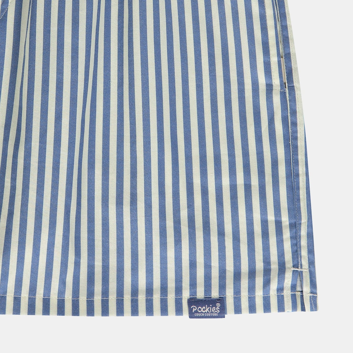 Pockies, Blue Striped Boxer Shorts