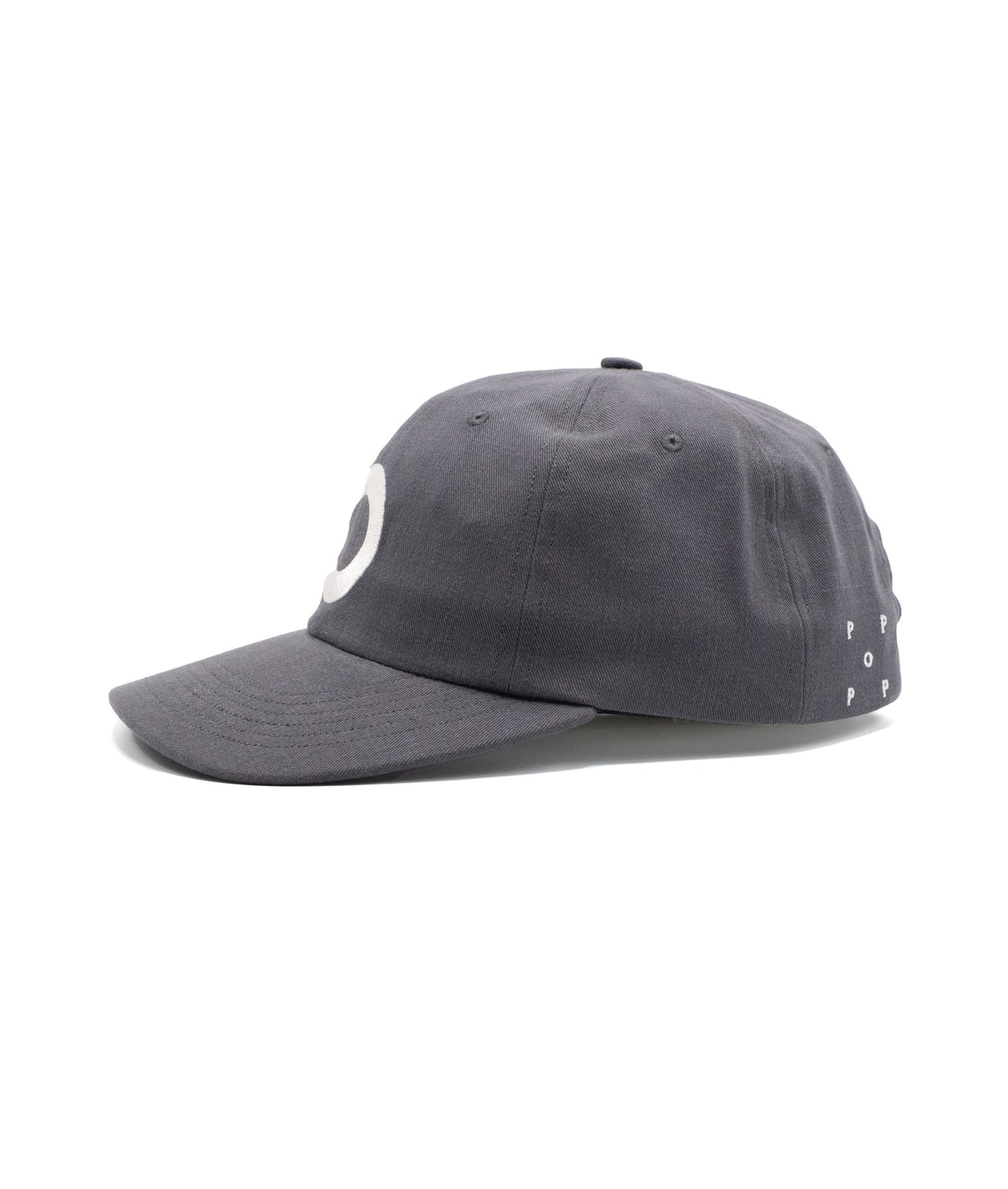 Pop Trading, POP O SIXPANEL HAT, CHARCOAL
