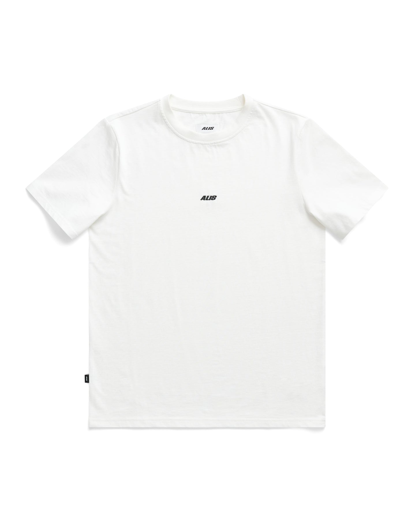 ALIS, JERON ESSENTIAL T-SHIRT W/ LOGO - White